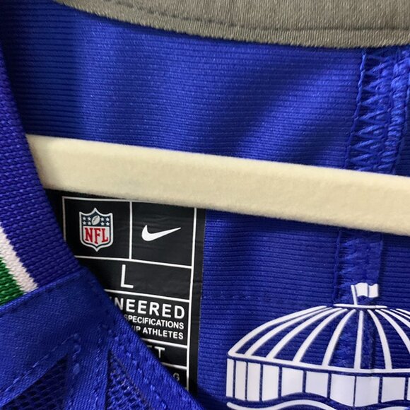 Nike SDK Metcalf Royal Seattle Seahawks No. 14 Blue Jersey - Picture 10 of 10